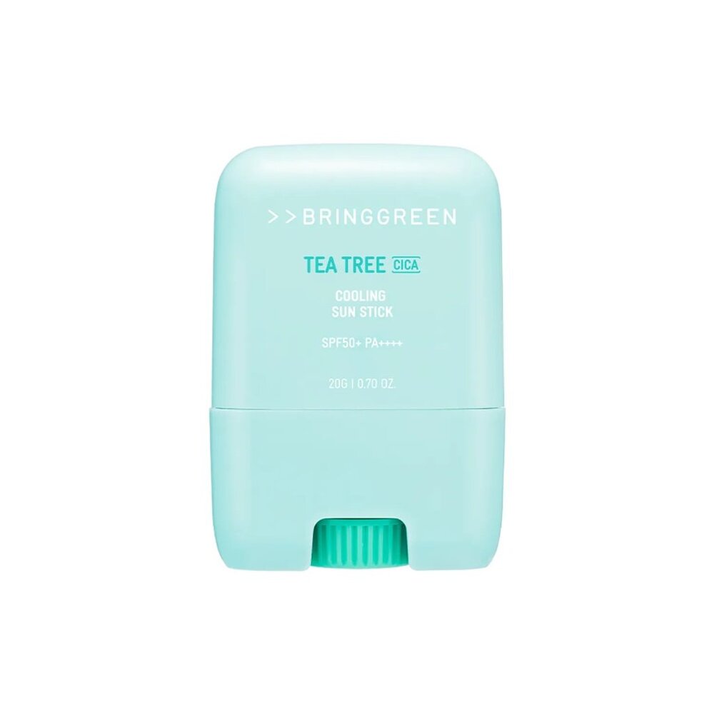 NEW Olive Young BRINGGREEN Tea Tree Cica Cooling Sun Stick 20g